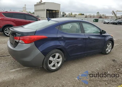 2013 Hyundai Elantra Gls from USA, damaged, VIN 5NPDH4AE6DH424254